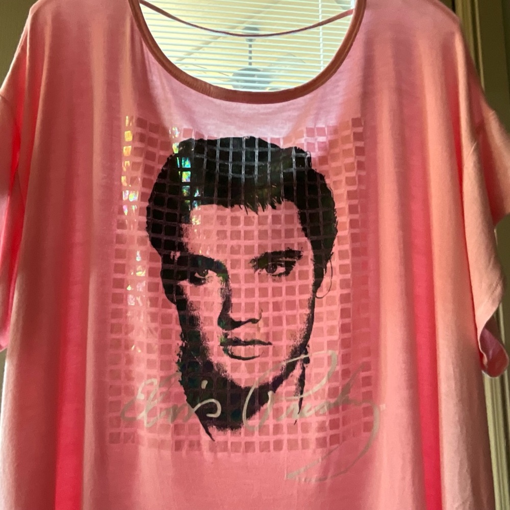 Limited Edition Elvis Prismatic Graphic Loose Tee - Picture 3 of 6